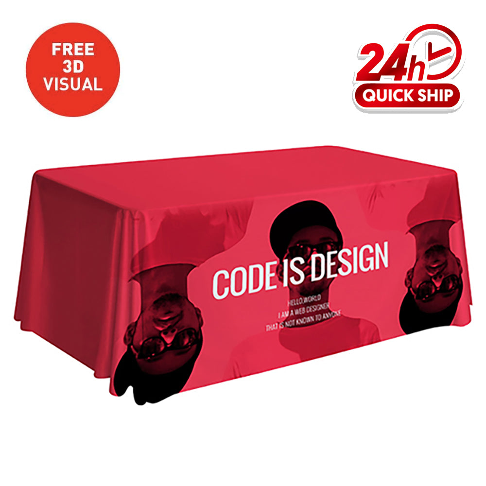 Premium Table Throw 600D (Full-Color Dye Sublimation, Full Bleed)